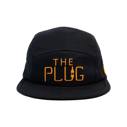 The Plug Face Cap - Black