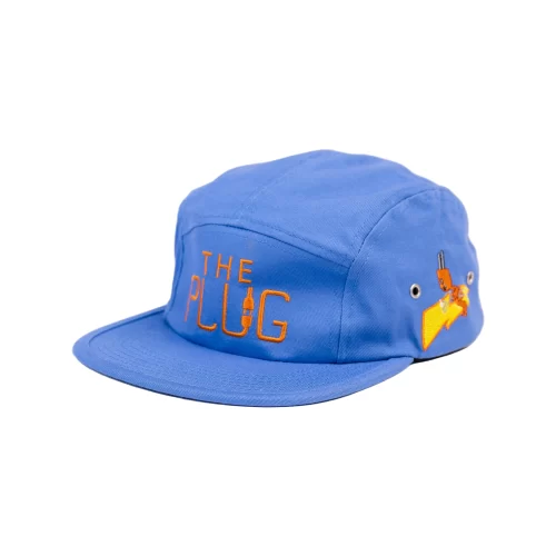 The Plug Face Cap - Blue