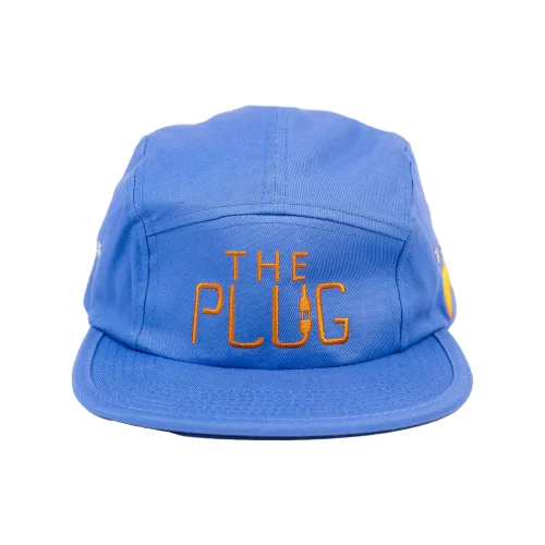 The Plug Face Cap - Blue