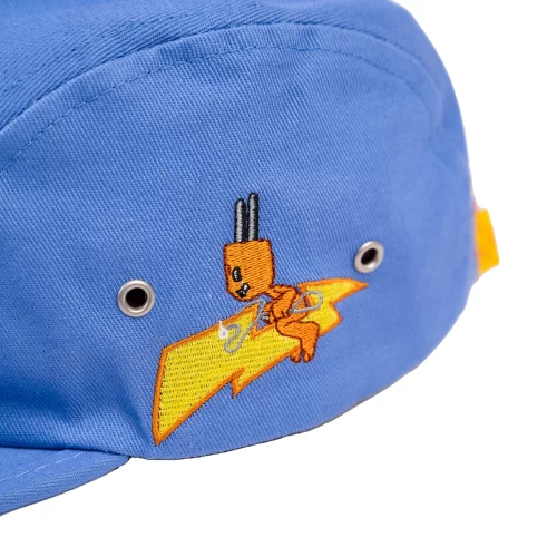 The Plug Face Cap - Blue